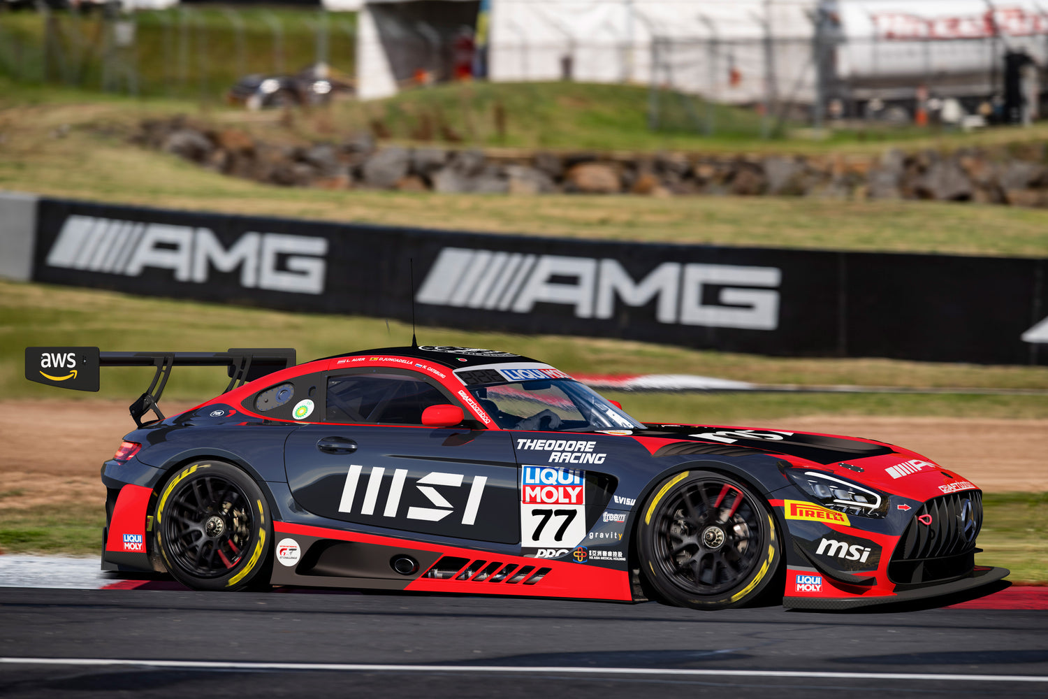 MSI Kicks Off New Partnership with Mercedes-AMG Team Craft-Bamboo Racing