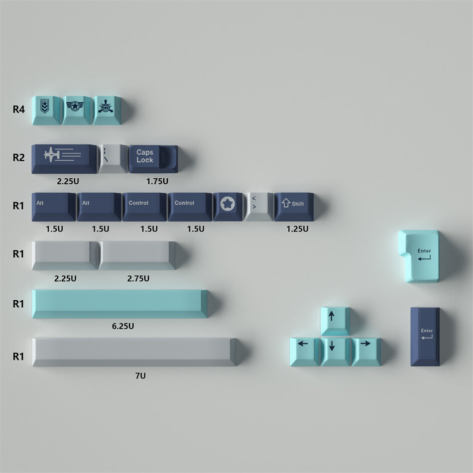 Pacific GMK KEYCAPS