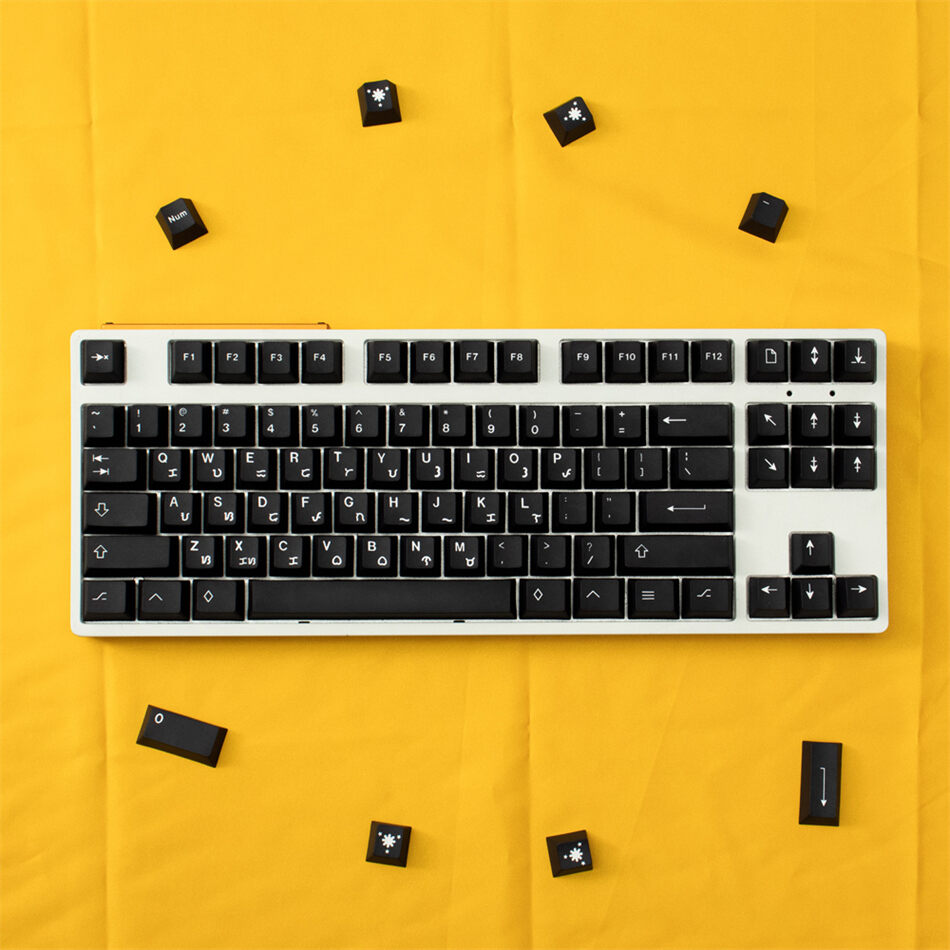 Brief Black Martian GMK KEYCAPS
