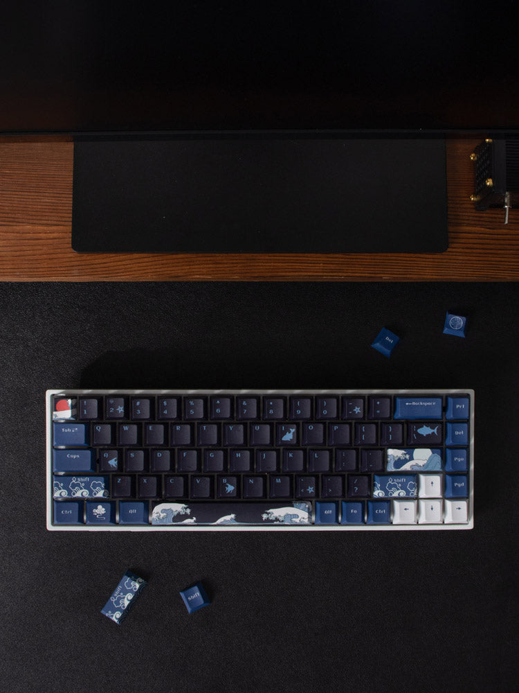 Black Coral Sea GMK KEYCAPS