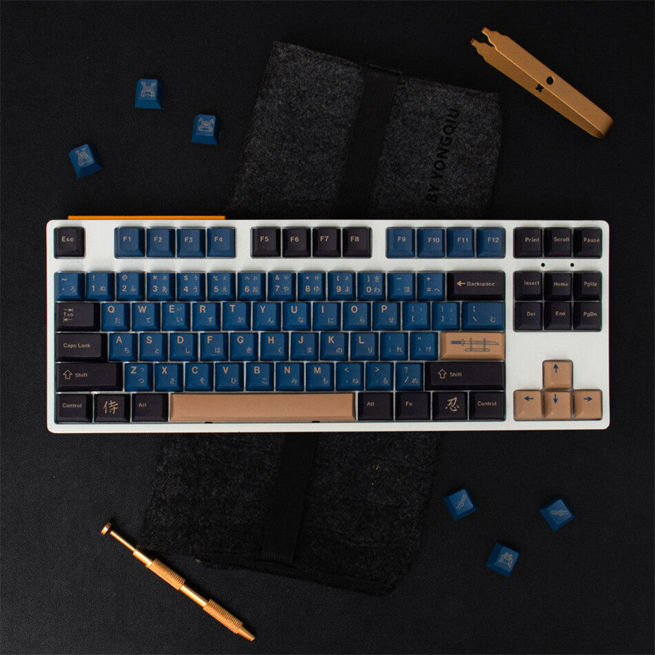 New Samurai Blue GMK KEYCAPS