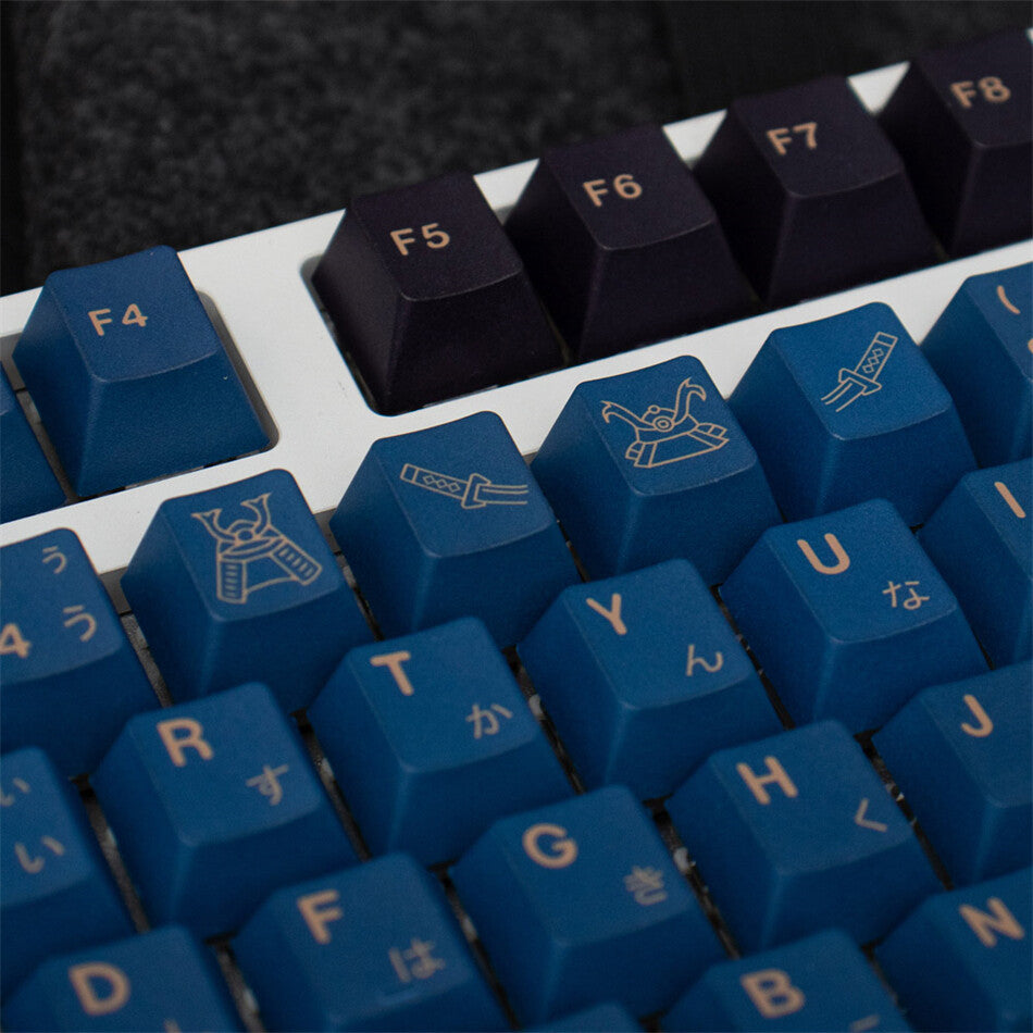 New Samurai Blue GMK KEYCAPS