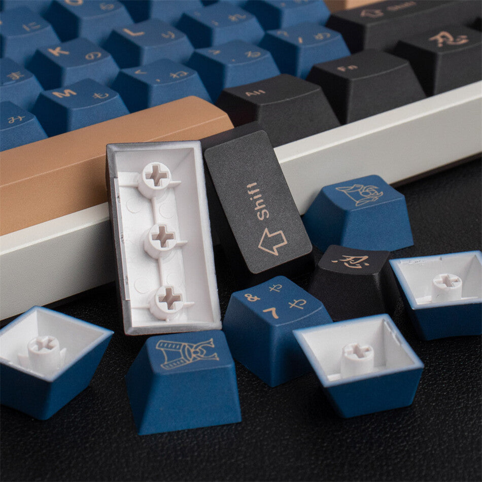 New Samurai Blue GMK KEYCAPS
