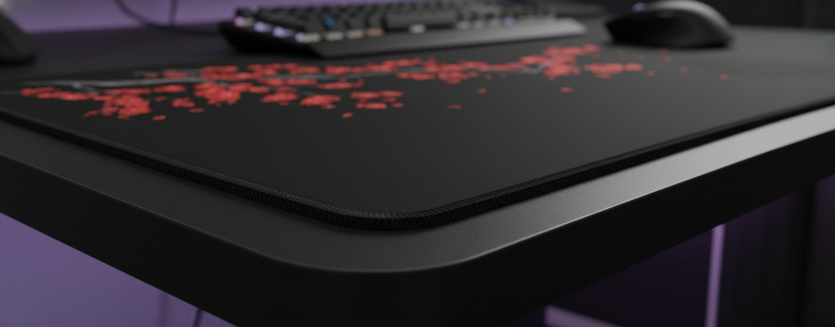 Blood Red Blossom Deskmat (XL)