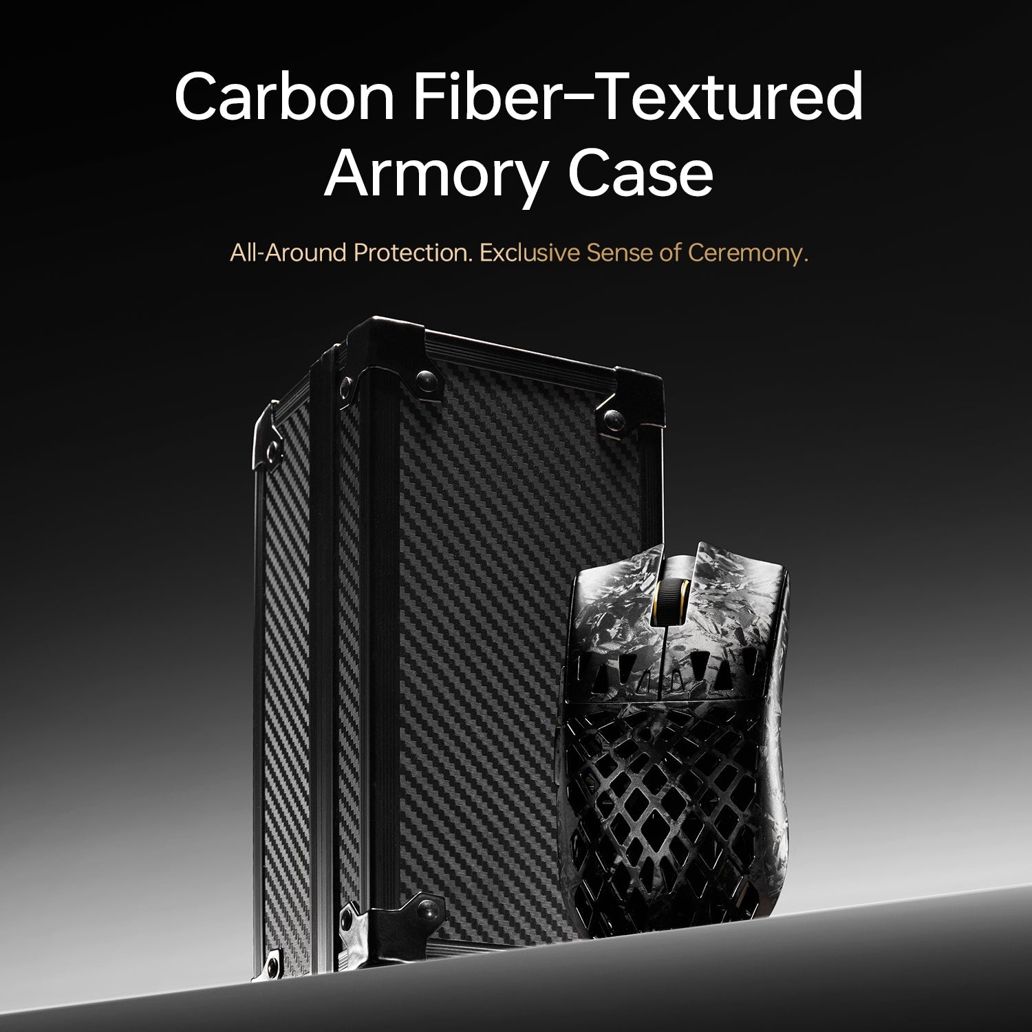 ATK Blazing Sky GHOST Hollow Carbon Fiber Wireless Gaming Mouse