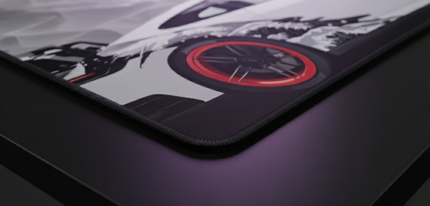 GT3 Crimson Great Wave Deskmat (XL)