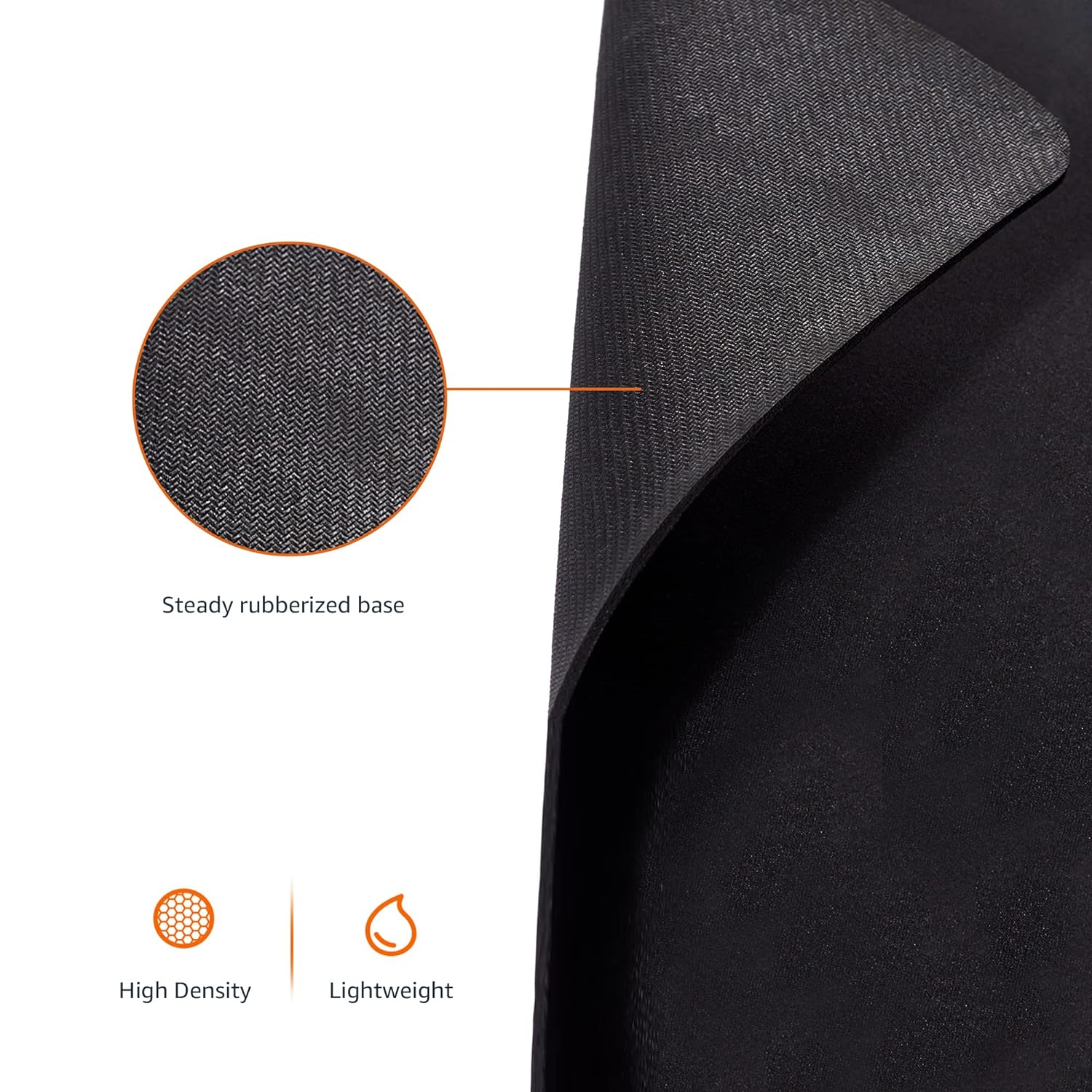 Amazon Basics Extended Gaming Mouse Pad,Black