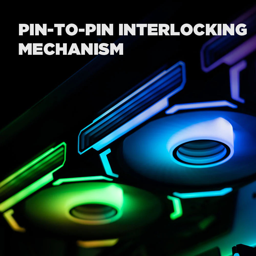 COSMIQ 120MM UNI FAN ASIAHORSE (3 Pack)