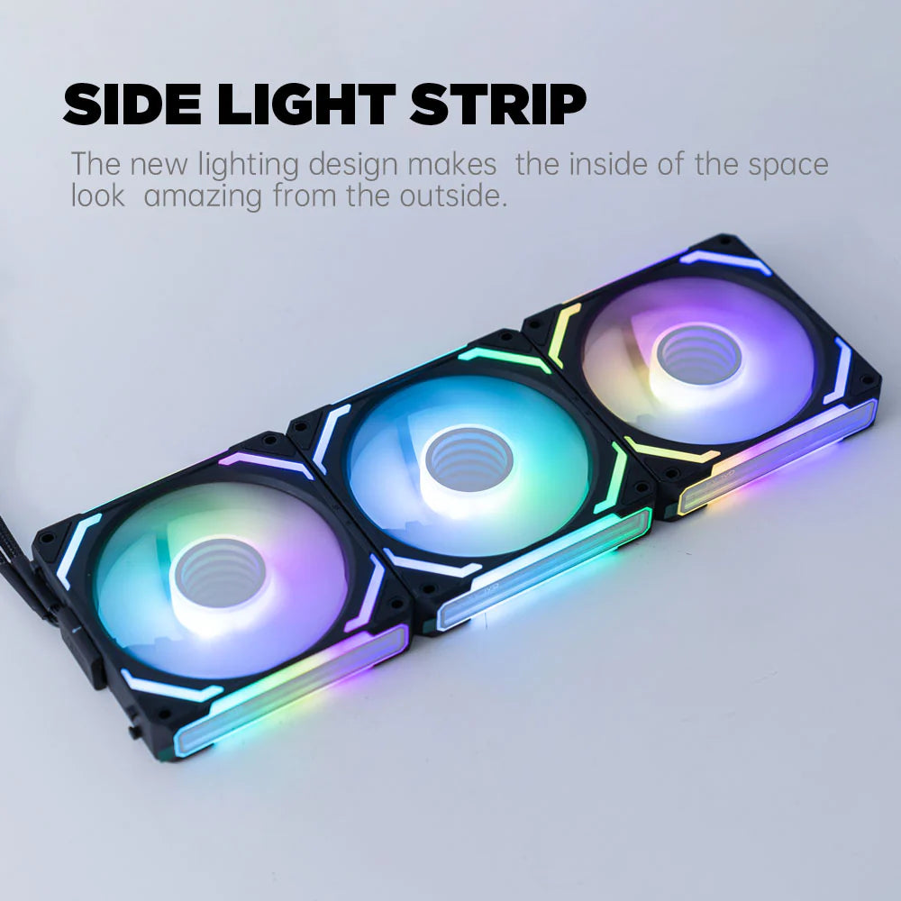 COSMIQ 120MM UNI FAN ASIAHORSE (3 Pack)