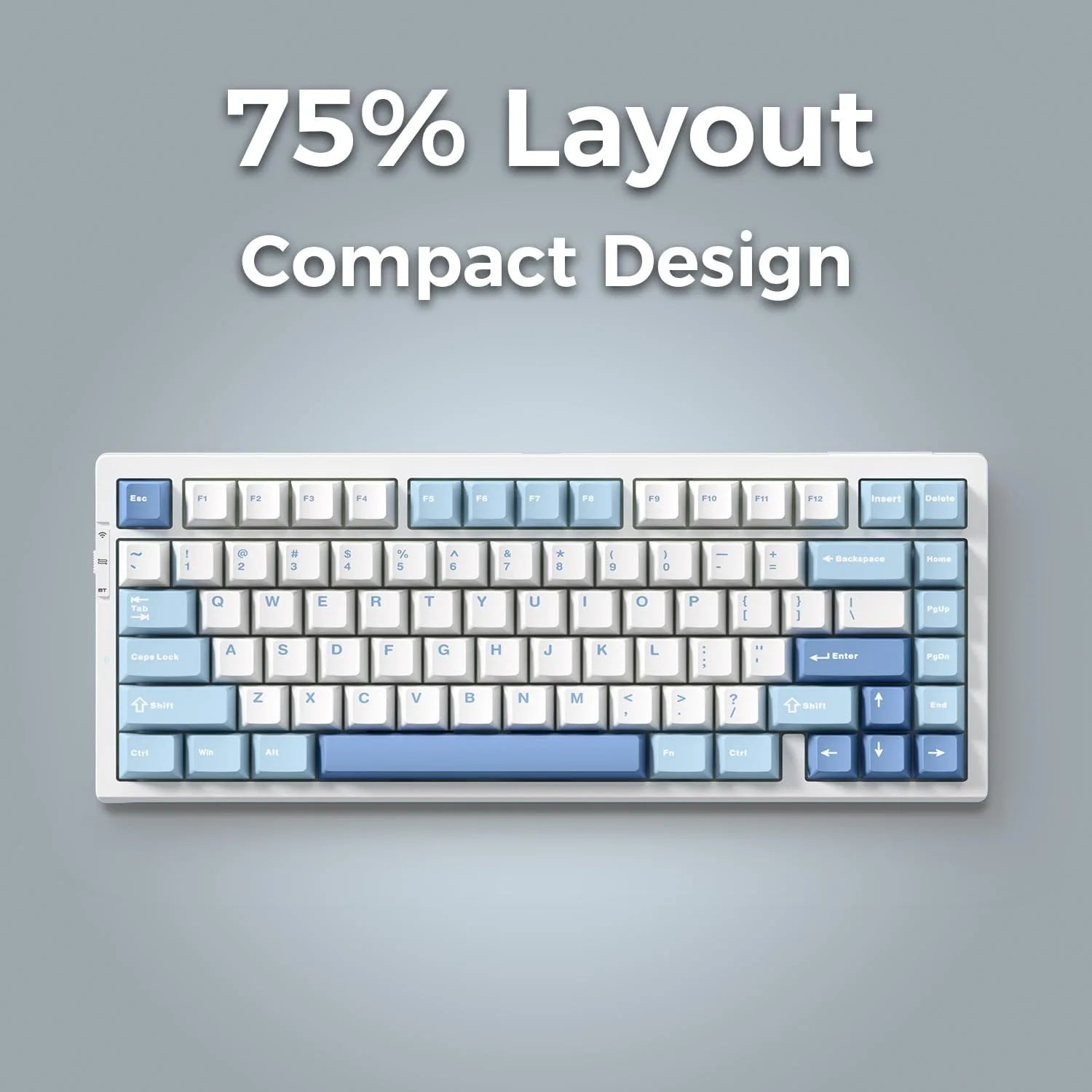 MCHOSE G75 Pro Tri-mode Gasket Structure Gaming Mechanical Keyboard