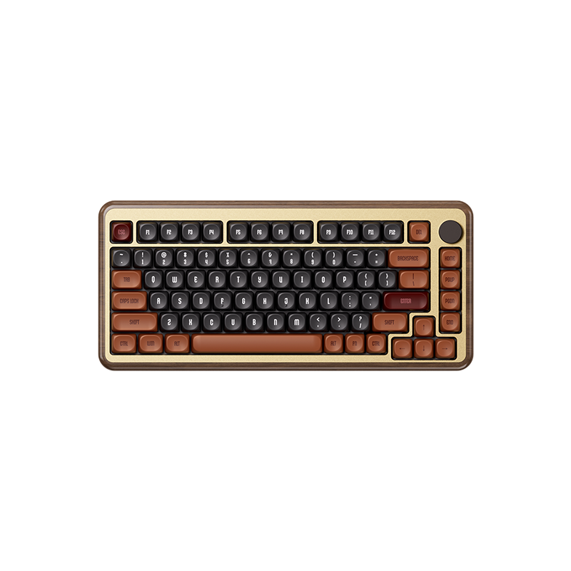 Akko MU02 Walnut Case Mechanical Keyboard