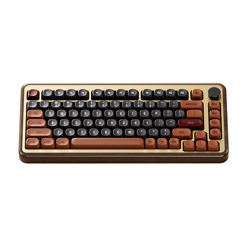 Akko MU02 Walnut Case Mechanical Keyboard