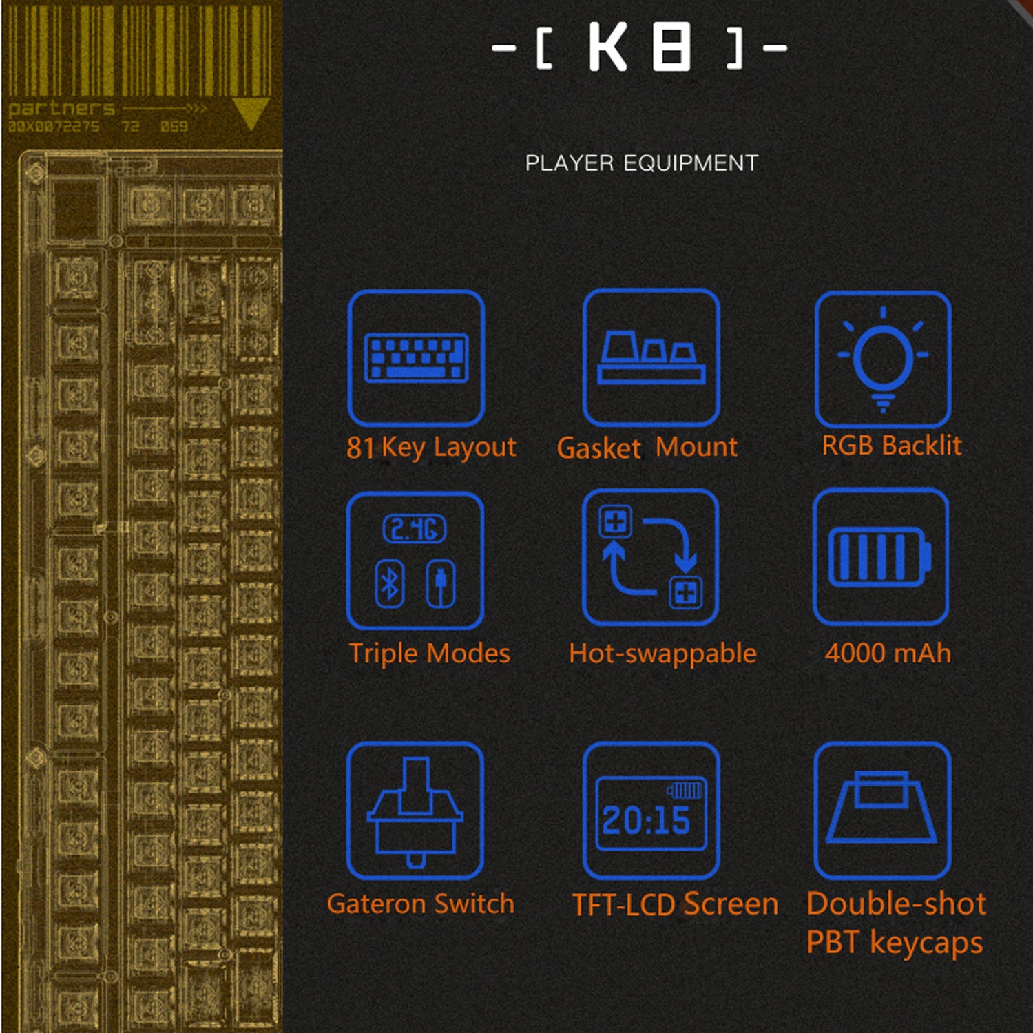 Darmoshark K8