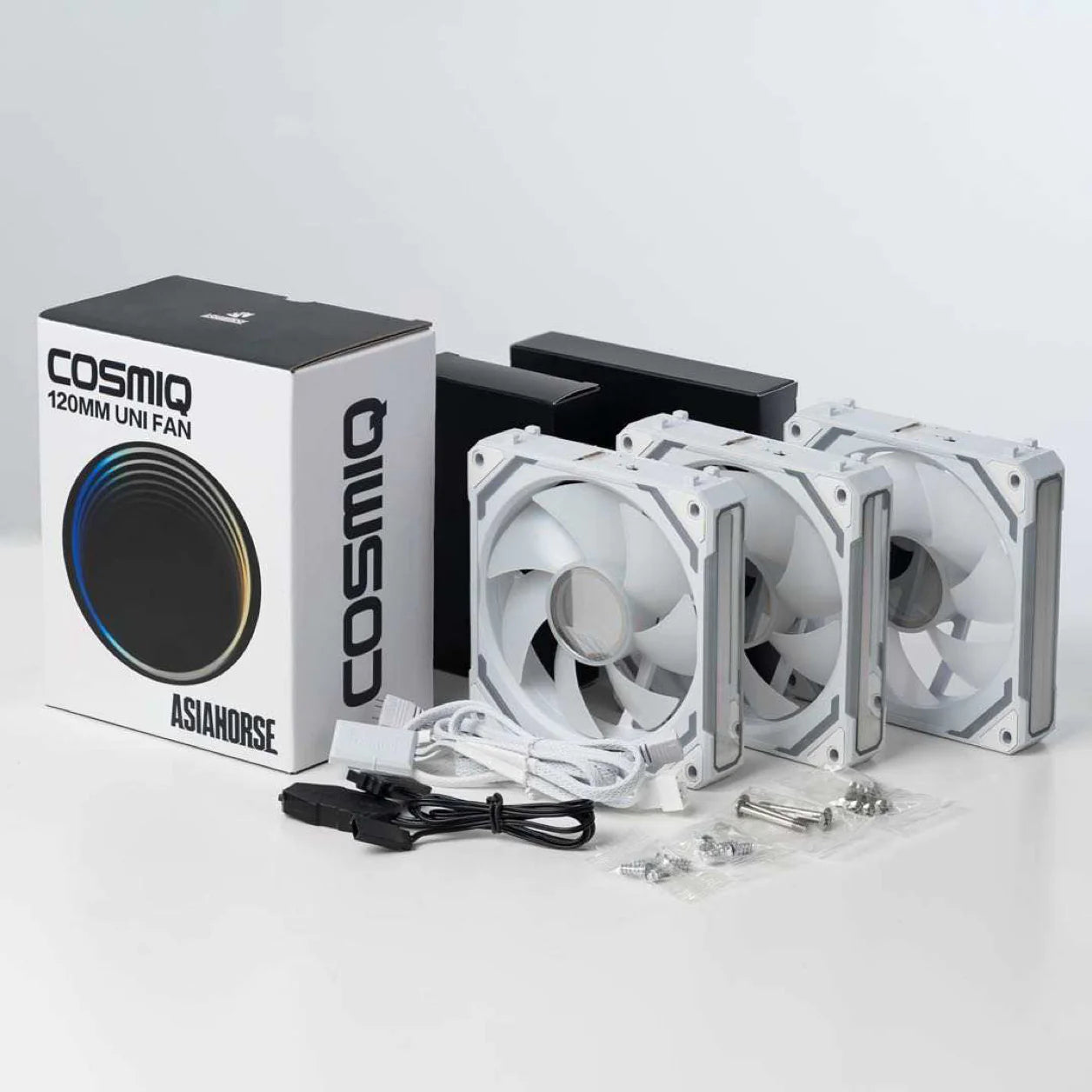 COSMIQ 120MM UNI FAN ASIAHORSE (3 Pack)