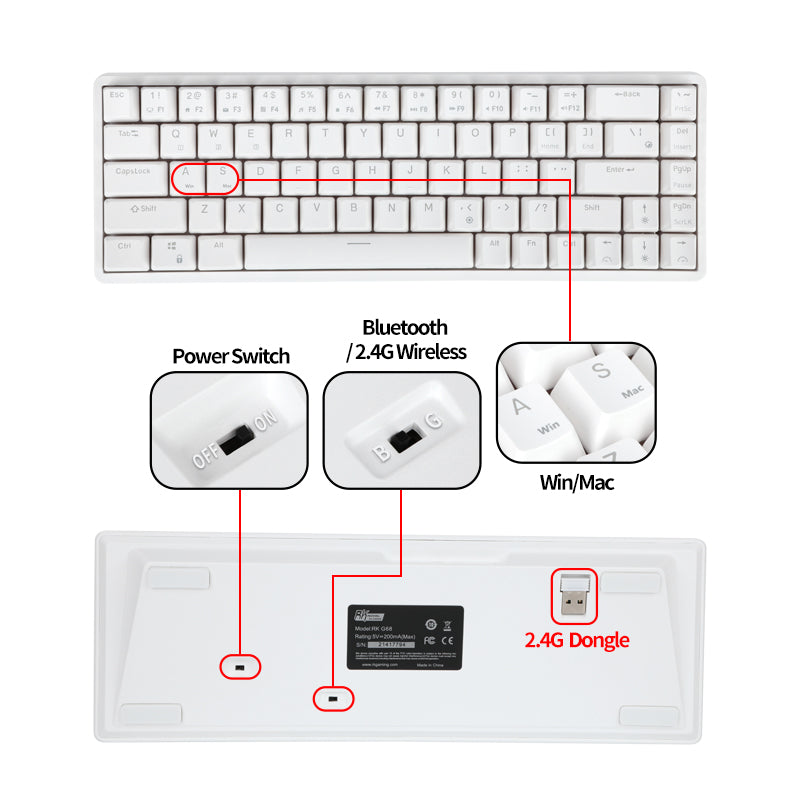 Royal Kludge RK837 G68