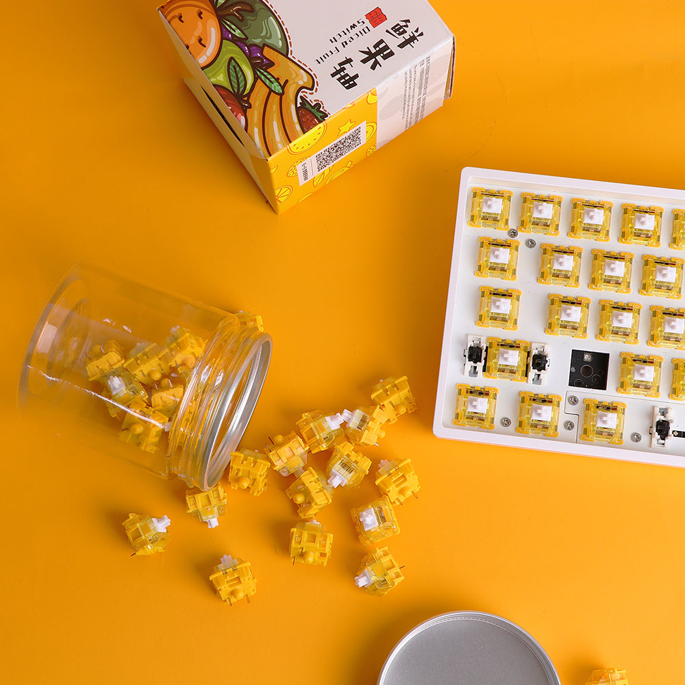 Ajazz Diced Fruit Banana Switch (45PCS Pack)
