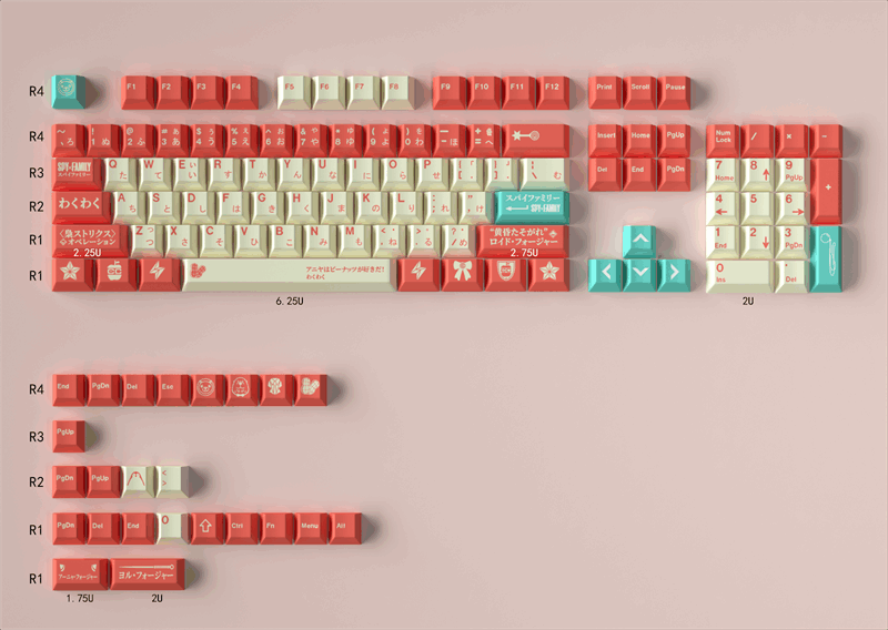 Keycaps Pla Play House GMK KEYCAPS