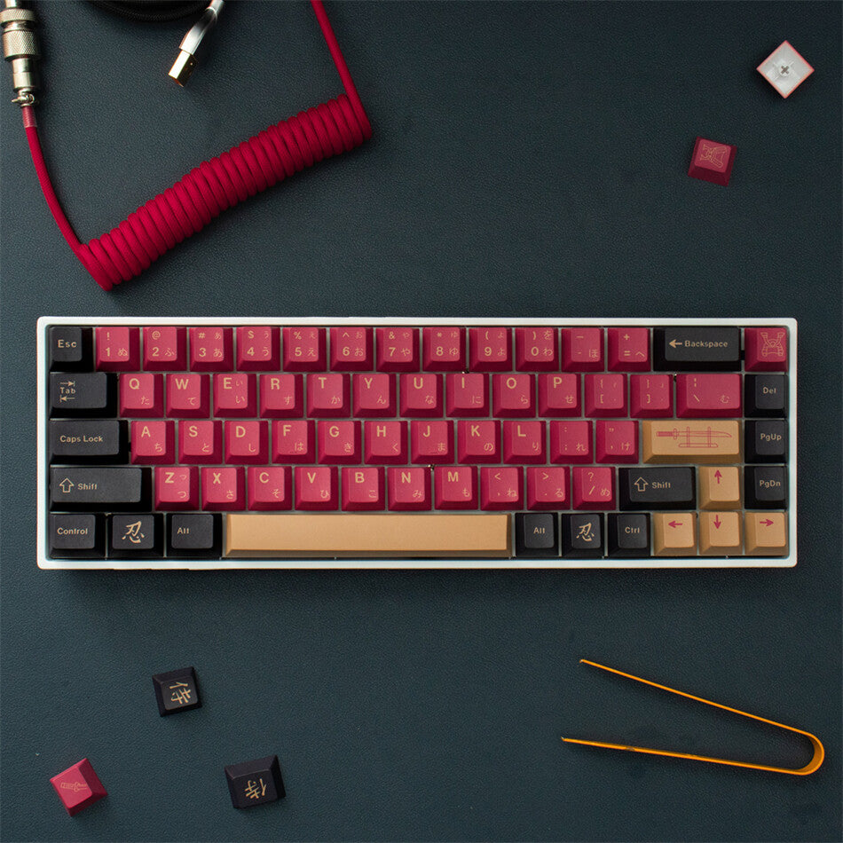 New Samurai Red GMK KEYCAPS