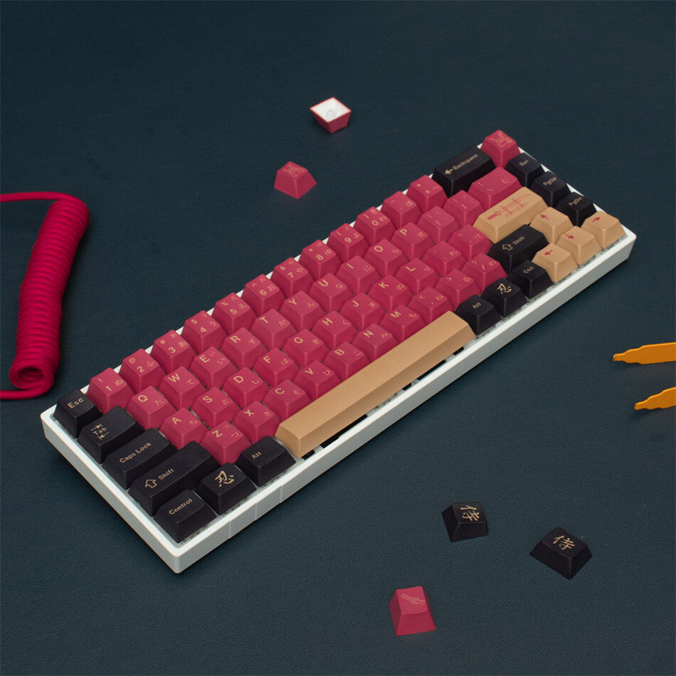 New Samurai Red GMK KEYCAPS