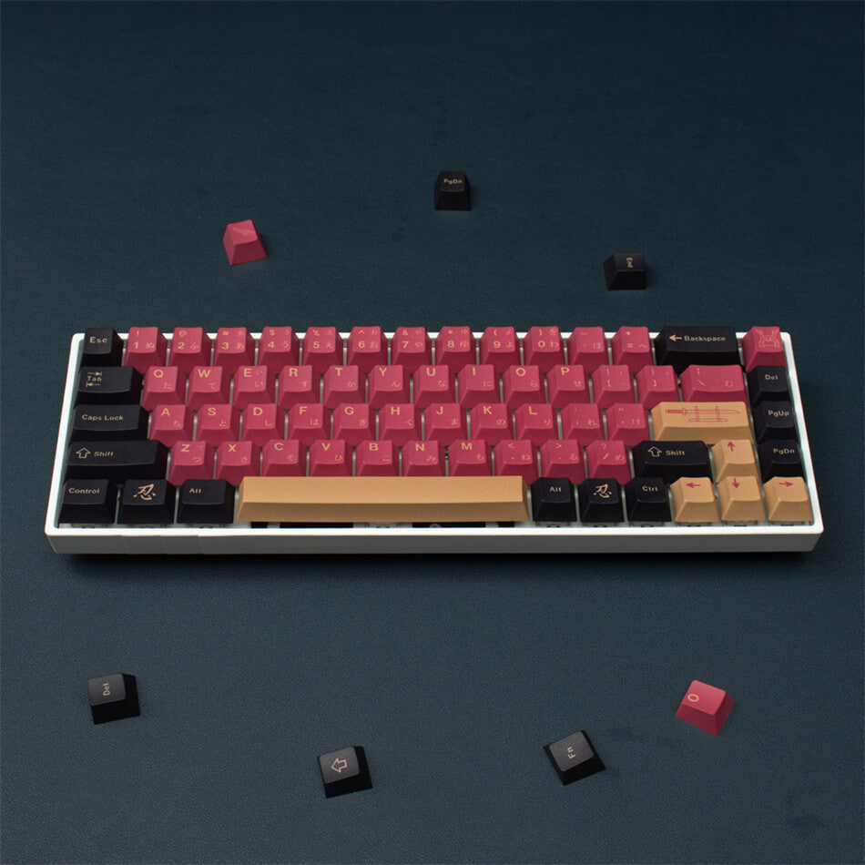 New Samurai Red GMK KEYCAPS