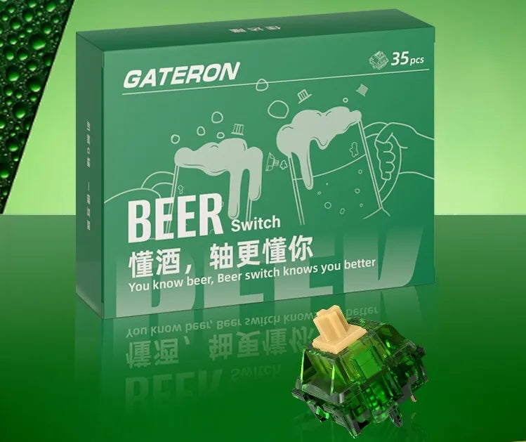 GATERON Beer Tactile Switch (35 PCS PACK)