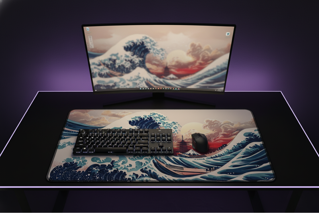 The Great Wave Deskmat (XL)