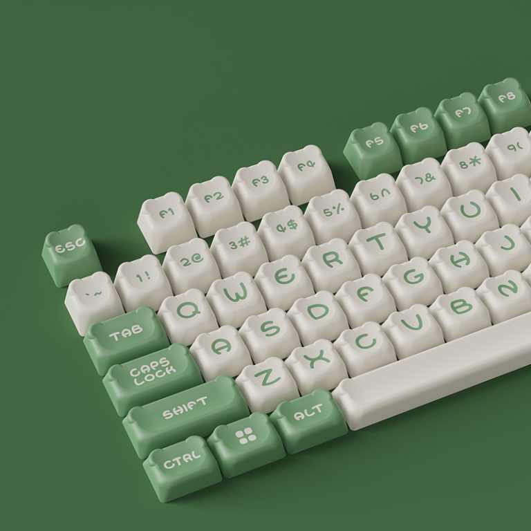 Akko Matcha Bear Keycap Set (122-key)