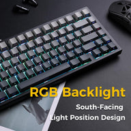 MCHOSE G75 Pro Tri-mode Gasket Structure Gaming Mechanical Keyboard