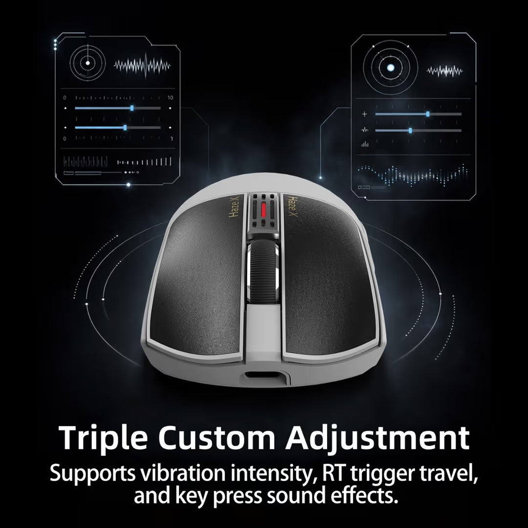 IPI Haze X Fog Tri-Mode Wireless Gaming Mouse