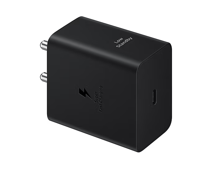 Samsung 45W Power Adapter – Super Fast Charging with USB-C PD (Without Cable)