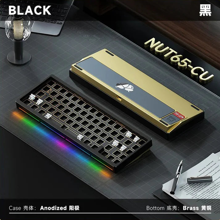 Weikav NUT65-CU Wireless Mechanical Keyboard (Barebone - Copper Edition)