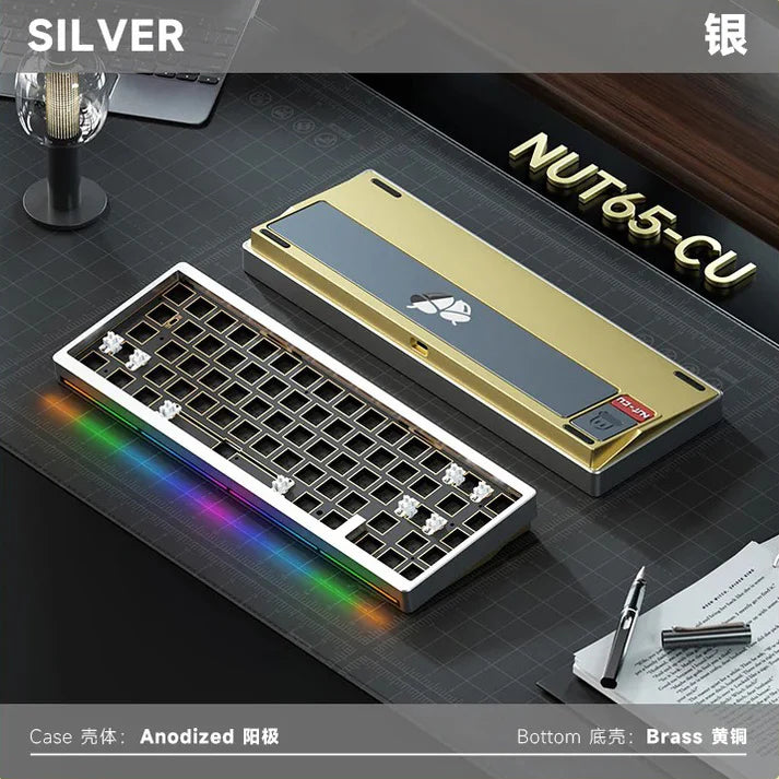 Weikav NUT65-CU Wireless Mechanical Keyboard (Barebone - Copper Edition)