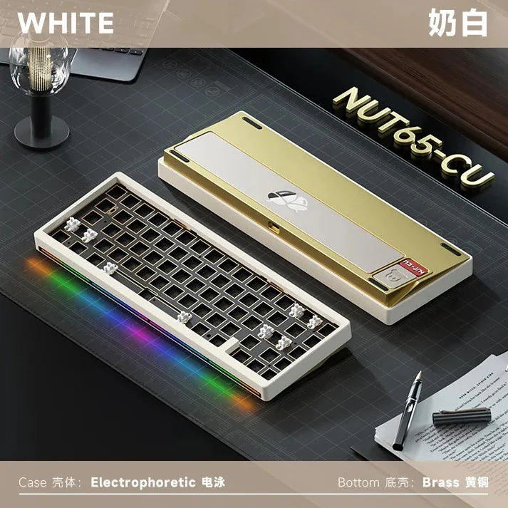 Weikav NUT65-CU Wireless Mechanical Keyboard (Barebone - Copper Edition)